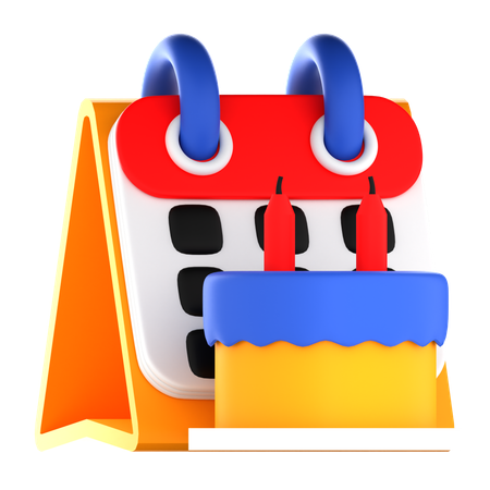 Birthday Calendar  3D Icon