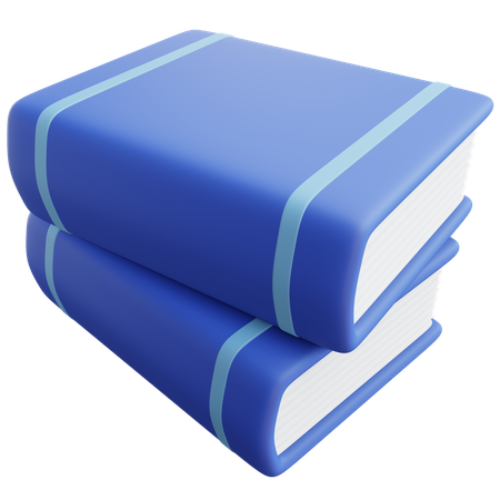 Books  3D Icon