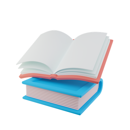 Books  3D Icon