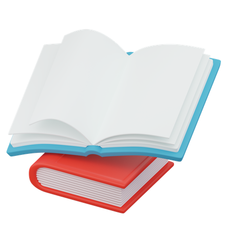 Books  3D Icon