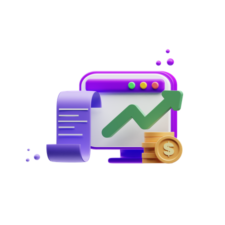 Business Profit  3D Icon