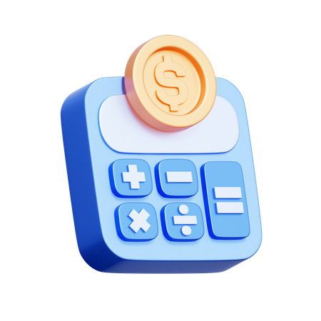Calculator  3D Icon