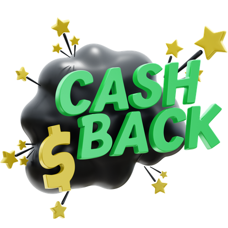 Cashback  3D Icon