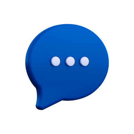 Chat  3D Icon