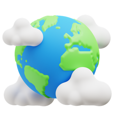 Cloudy  3D Icon