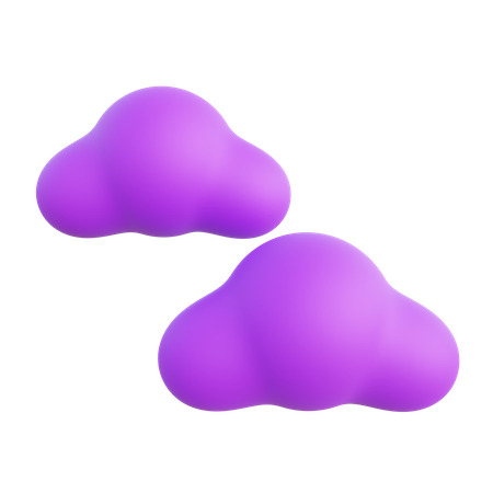Cloudy  3D Icon