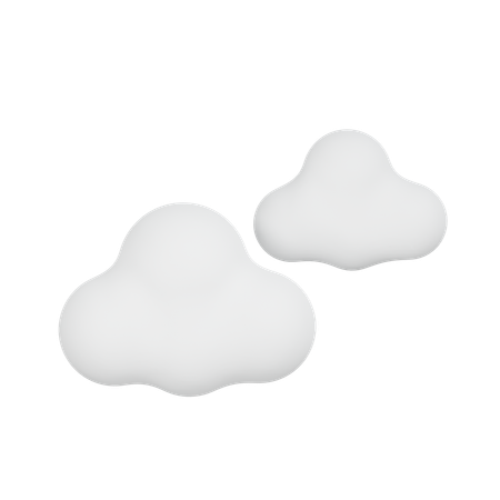 Cloudy  3D Icon