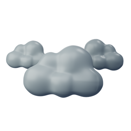 Cloudy  3D Icon