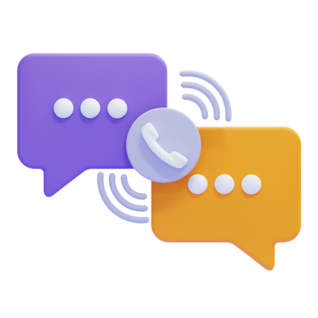 Communication  3D Icon
