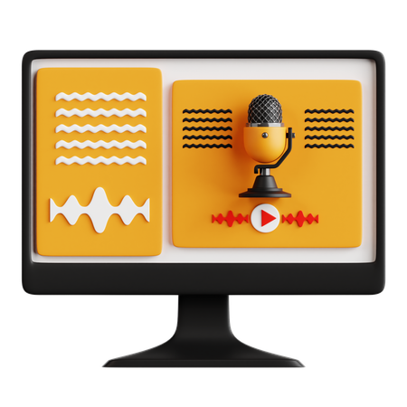Computer  3D Icon