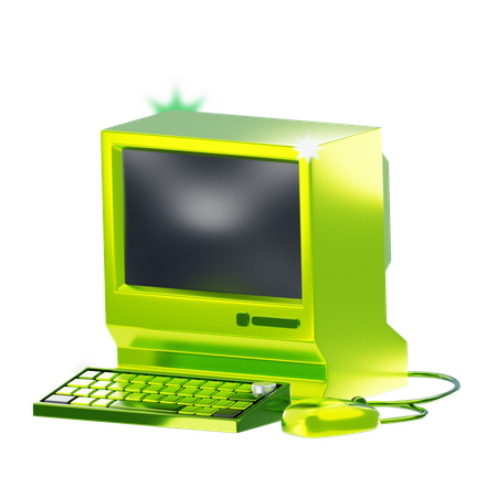 Computer  3D Icon