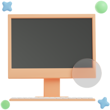 Computer  3D Icon
