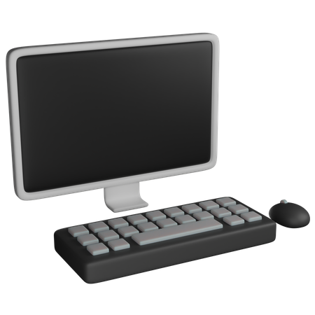 Computer  3D Icon