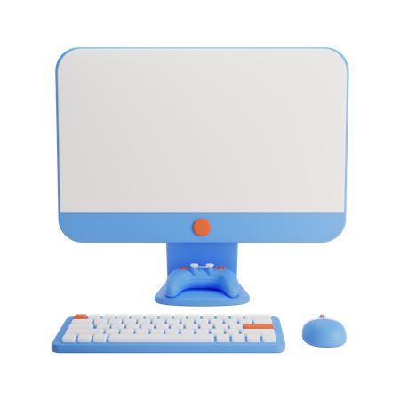 Computer  3D Icon