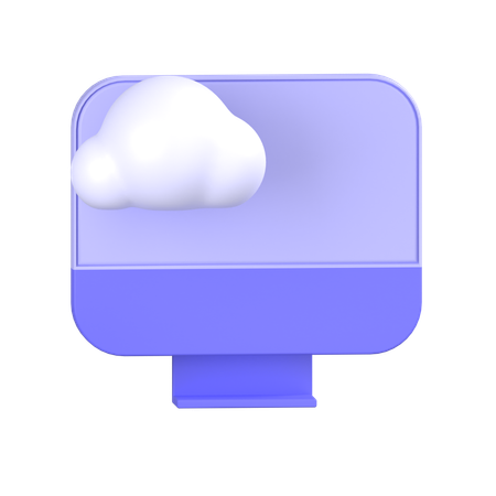 Computer  3D Icon