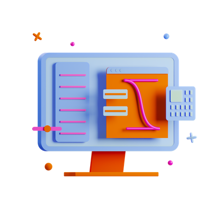 Computer  3D Icon