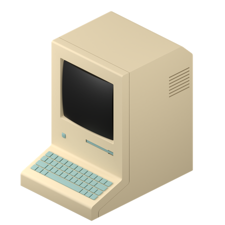 Computer  3D Icon