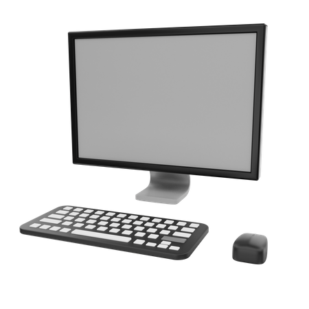Computer  3D Icon