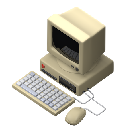 Computer  3D Icon