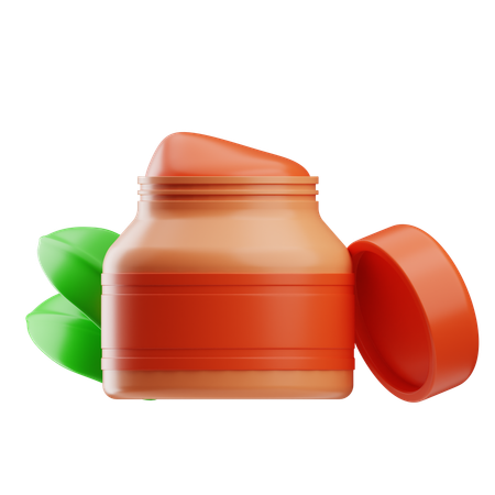 Cream organic  3D Icon