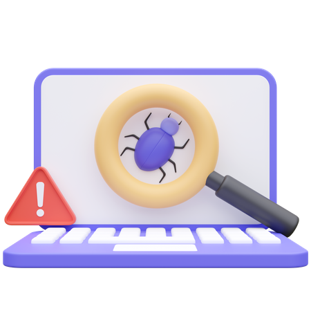 Cyber security  3D Icon