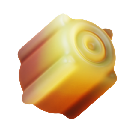 Cylinder Shape  3D Icon