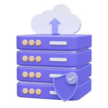 Database server security  3D Icon