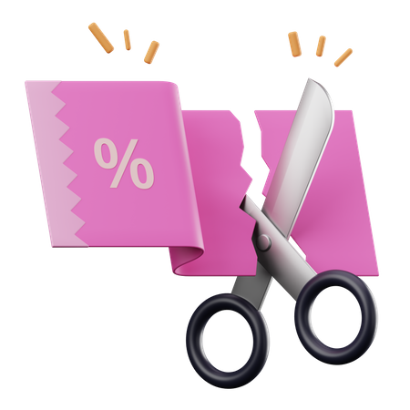 Discount Coupon  3D Icon