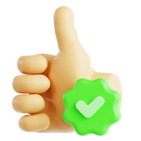 Done  3D Icon