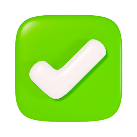Done 3D Icon