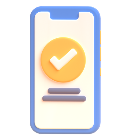 Done Payment  3D Icon