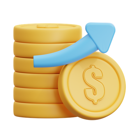 Financial Growth  3D Icon