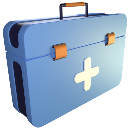 First Aid Kit  3D Icon