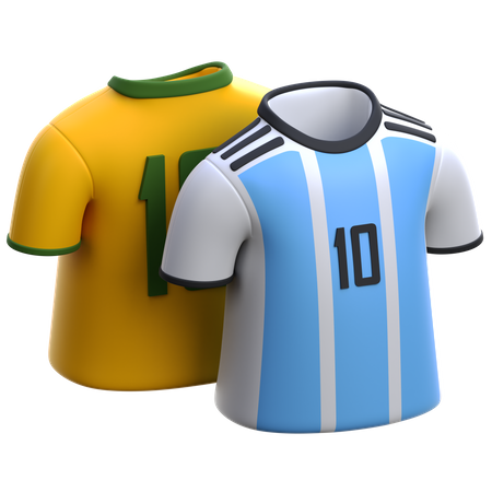 Football Jersey  3D Icon