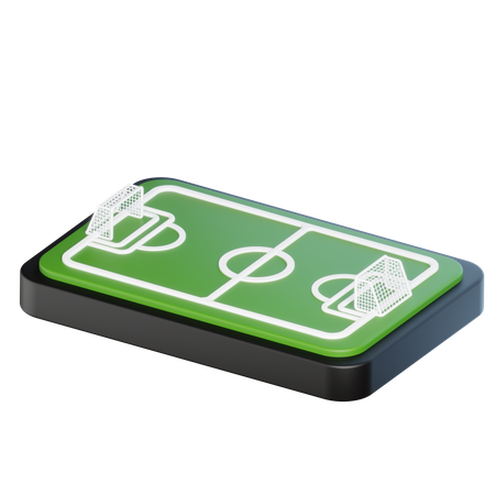 Football Pitch  3D Icon