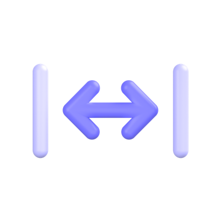 Horizontal-maximize  3D Icon