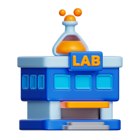 Laboratory 3D Icon