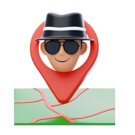 Location  3D Icon