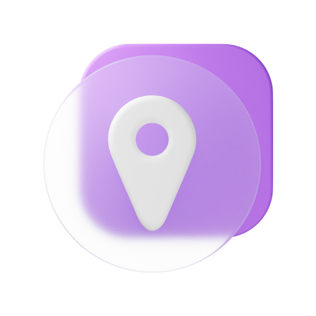 Location  3D Icon