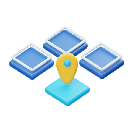 Location  3D Icon