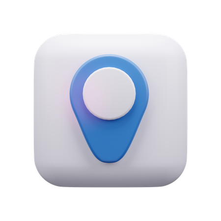 Location  3D Icon