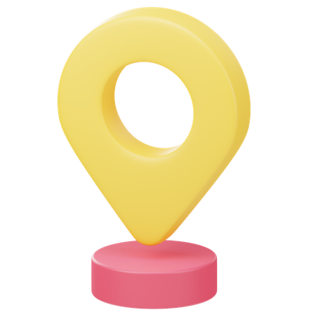 Location  3D Icon