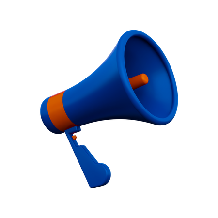 Megaphone  3D Icon