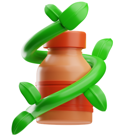 Organic  3D Icon