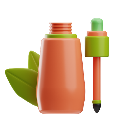 Organic Oil Skincare  3D Icon