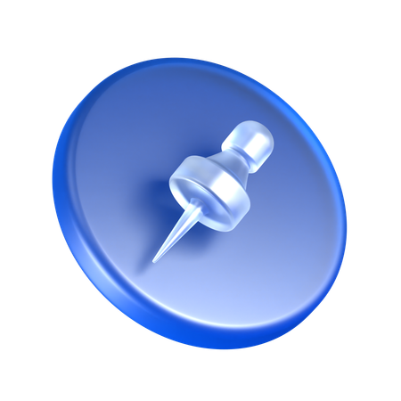Pin  3D Icon