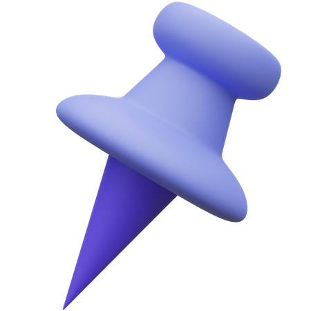 Pin  3D Icon
