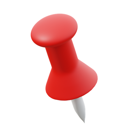 Pin  3D Icon