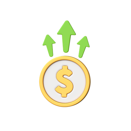 Profit  3D Icon