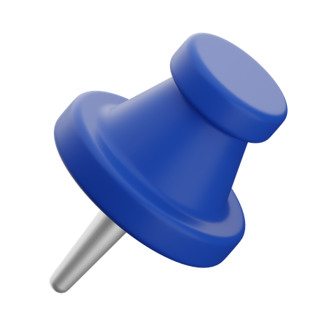 Push Pin  3D Icon